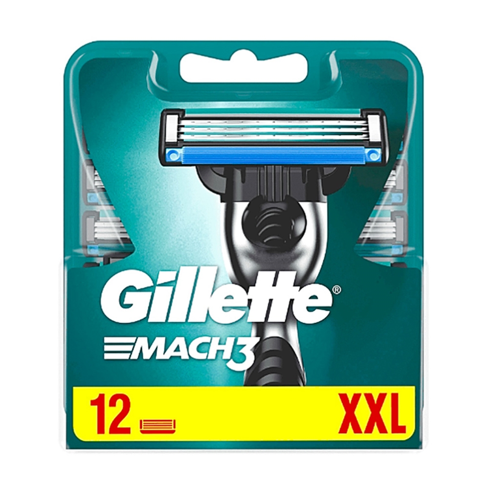 GILLETTE MACH3 RASIERKLINGEN 12ER