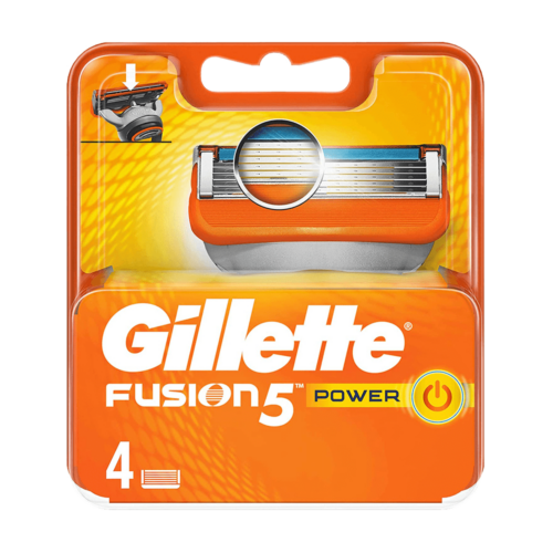 Gillette Fusion5 Power Razor Blades 4 CT