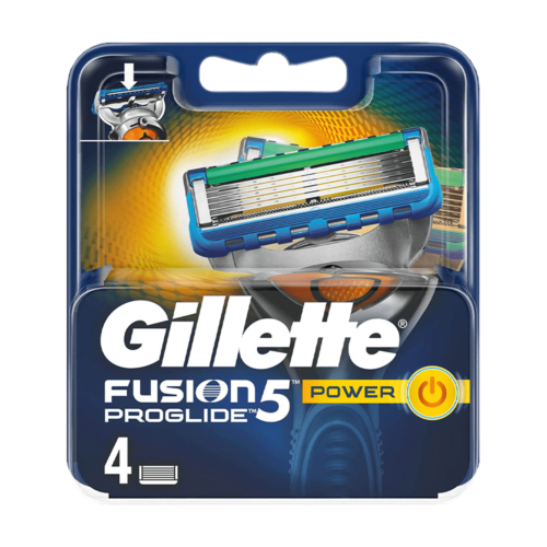 Gillette Fusion5 Proglide Power Razor Blades 4 CT