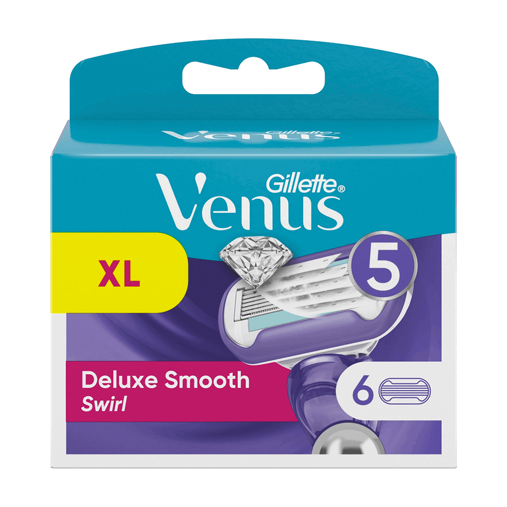 Gillette Venus Deluxe Smooth Swirl Rasierklingen Er